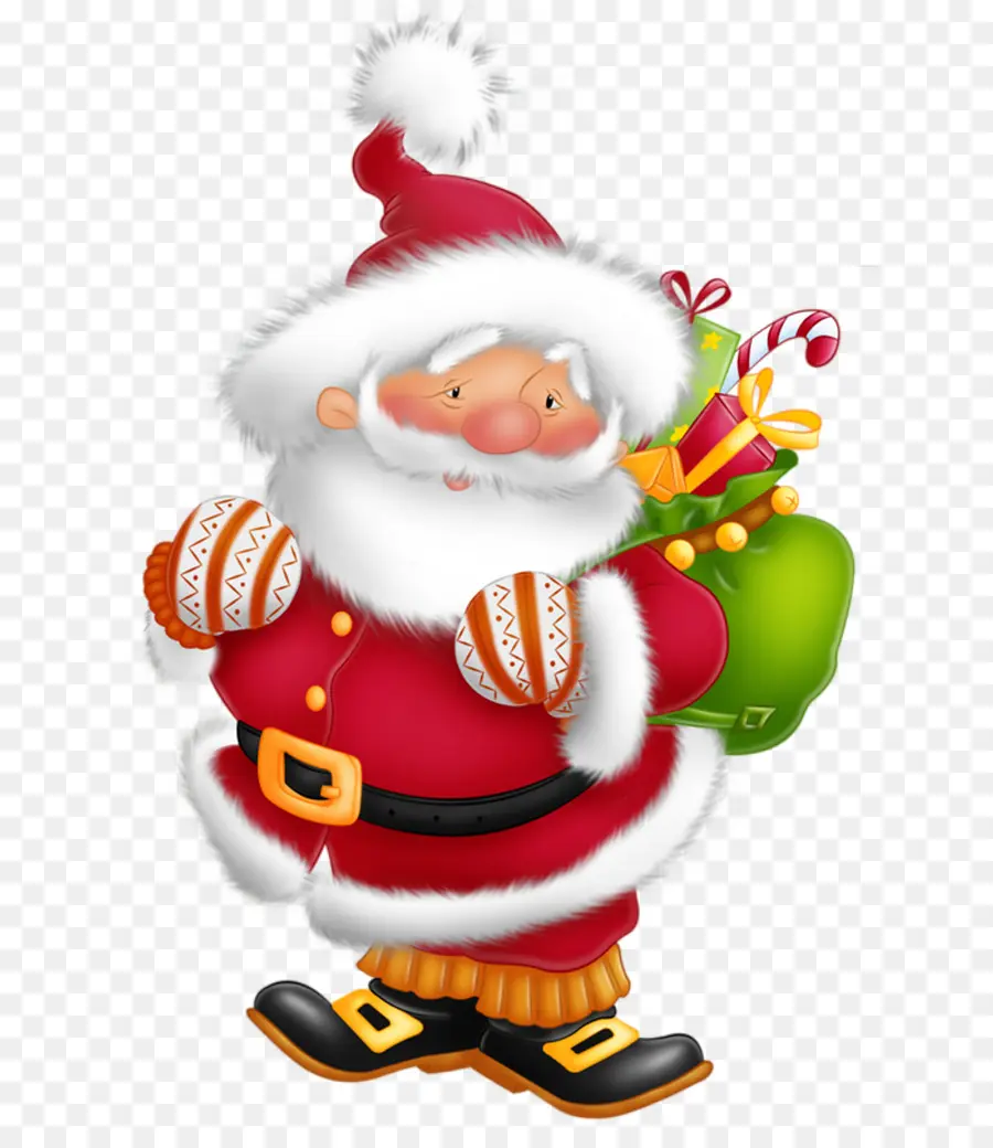 Papá Noel，Regalo PNG