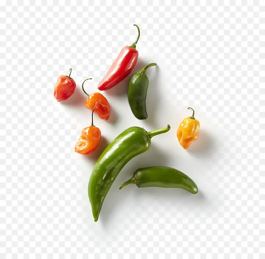 Habanero，Chile Serrano PNG