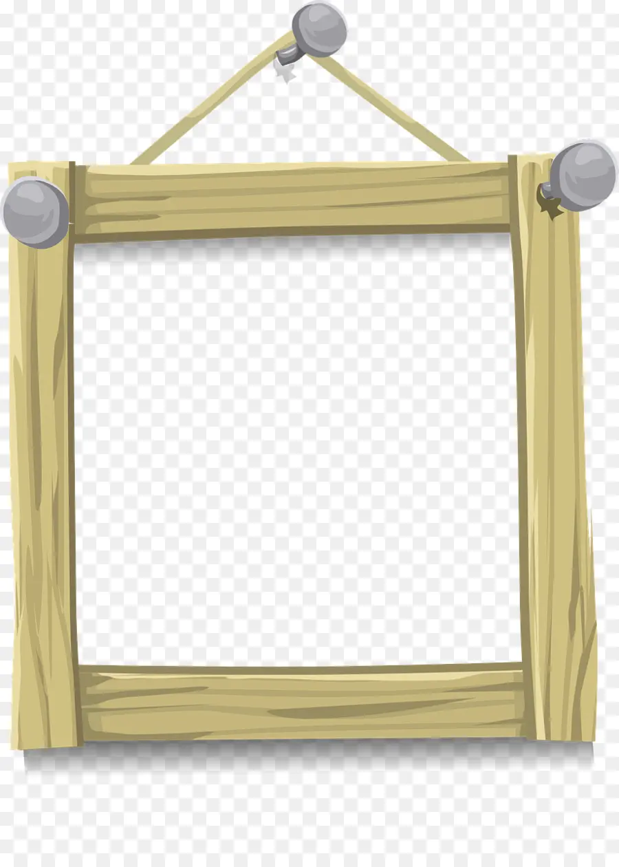 Marcos De Imagen，Wooden Frame PNG