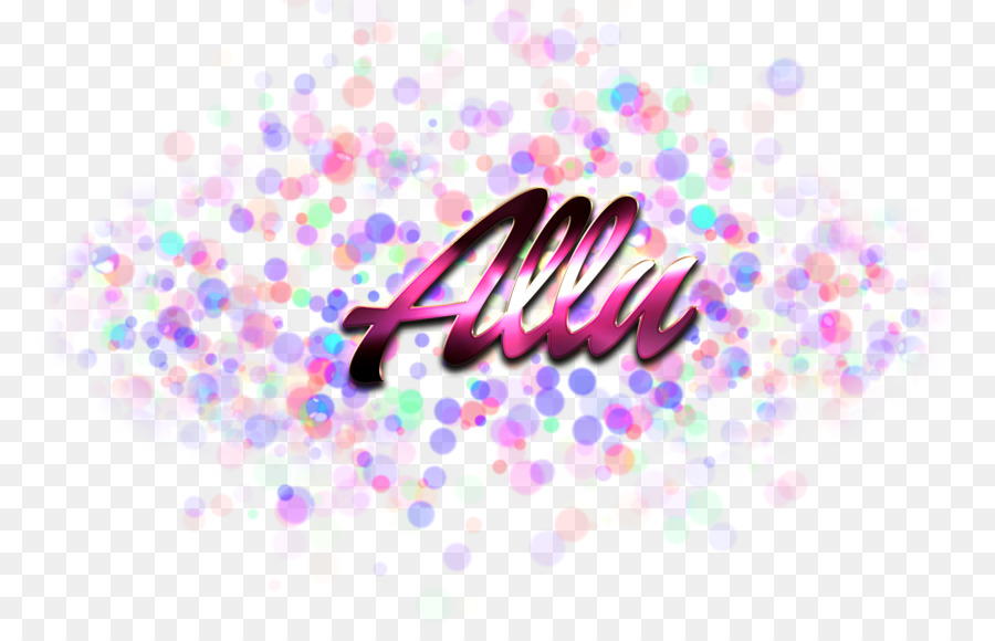 Nombre Alia，Confeti PNG