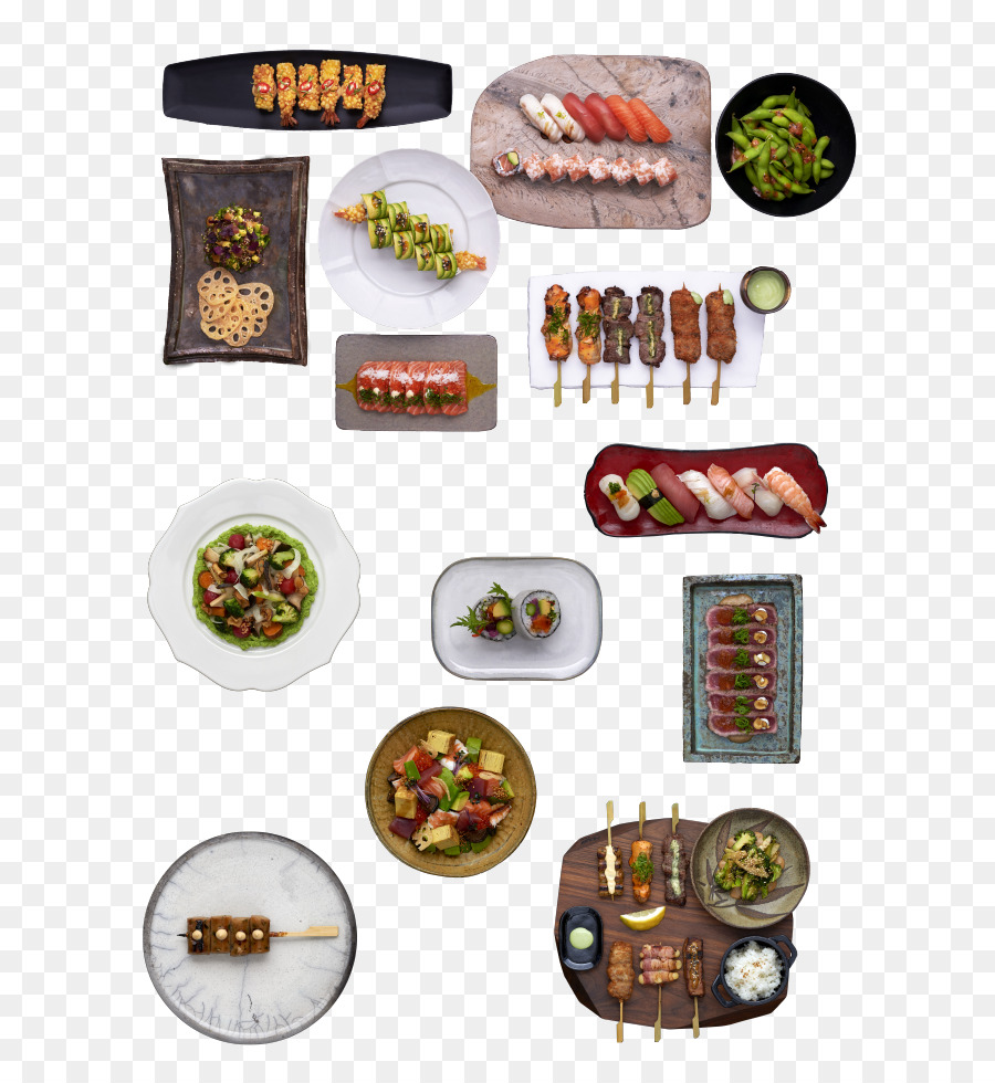 Plato De Sushi，Cocina Japonesa PNG