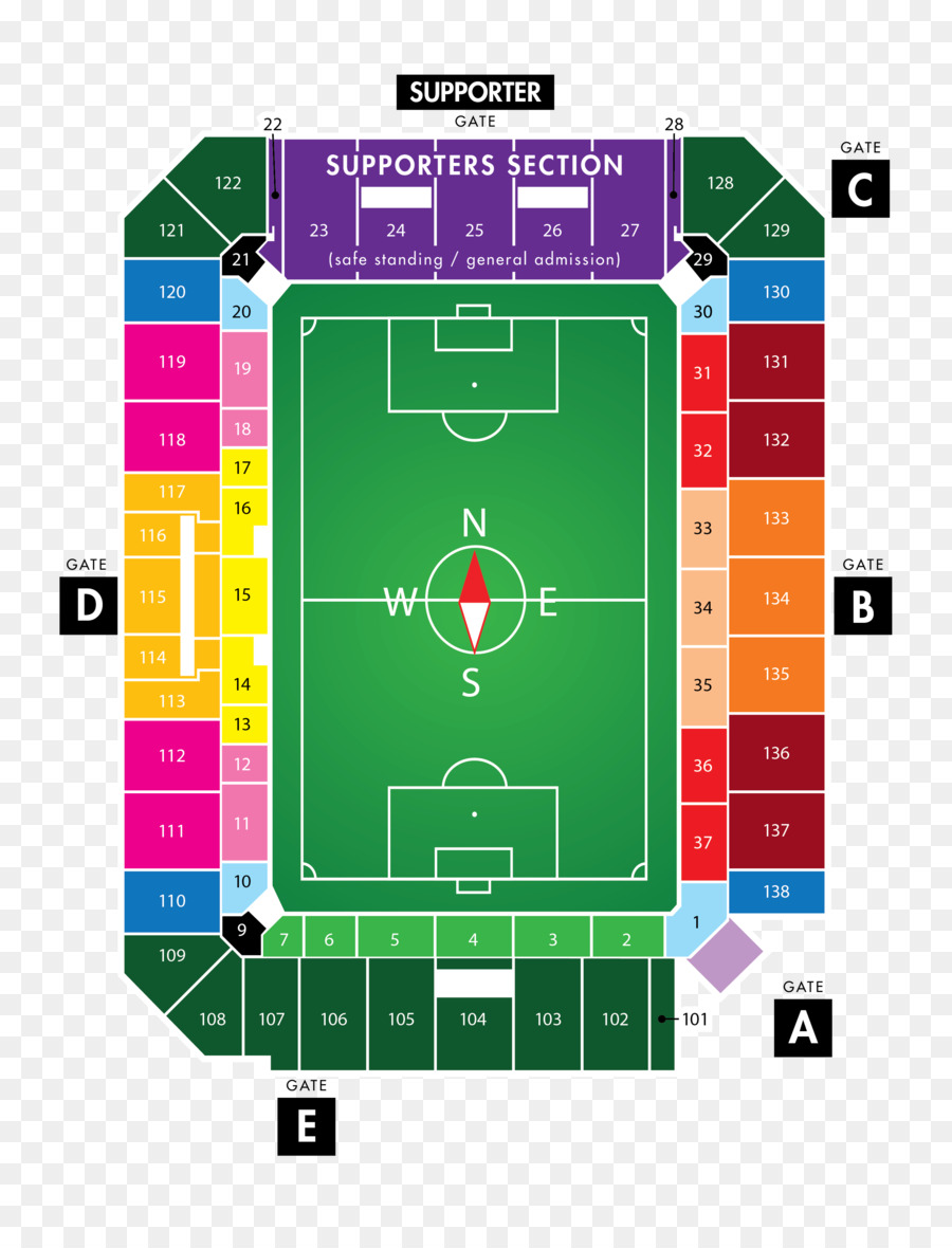 Camping World Estadio，Espectro Estadio PNG