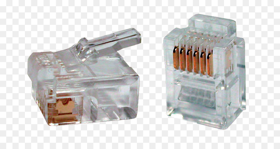 Rj12，Conector Eléctrico PNG