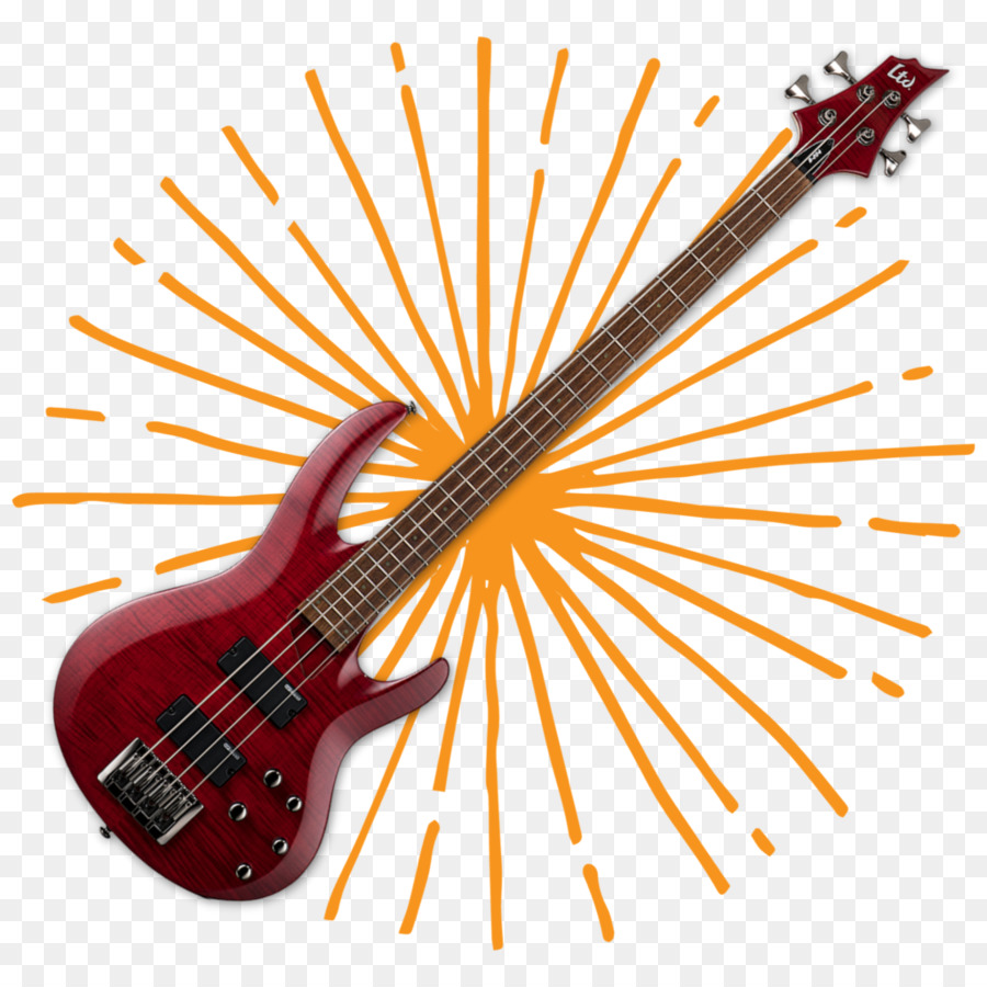 Bajo，Guitarra Eléctrica PNG