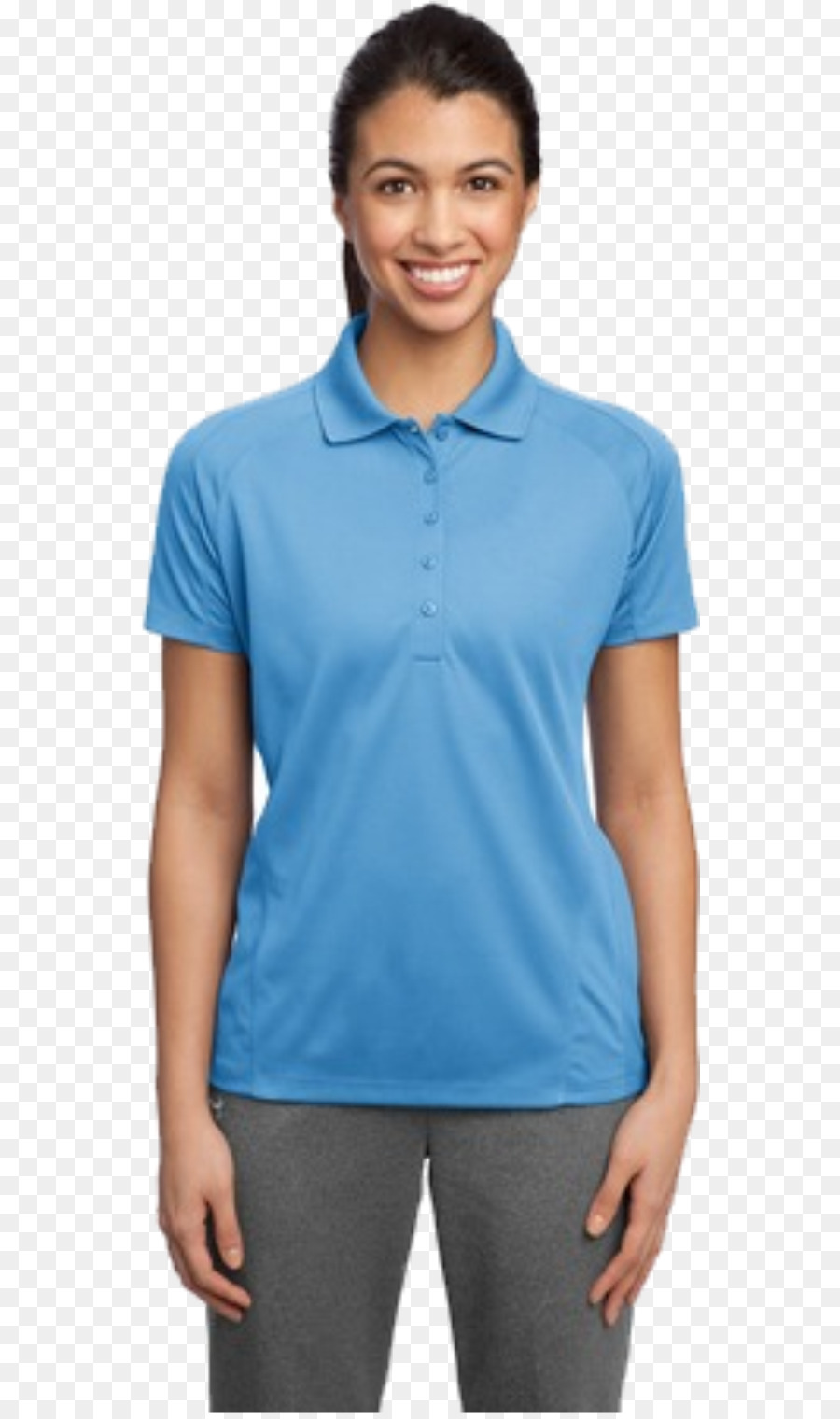 Camiseta，Sporttek L474 Damas Drimesh Pro De La Camisa De Polo PNG