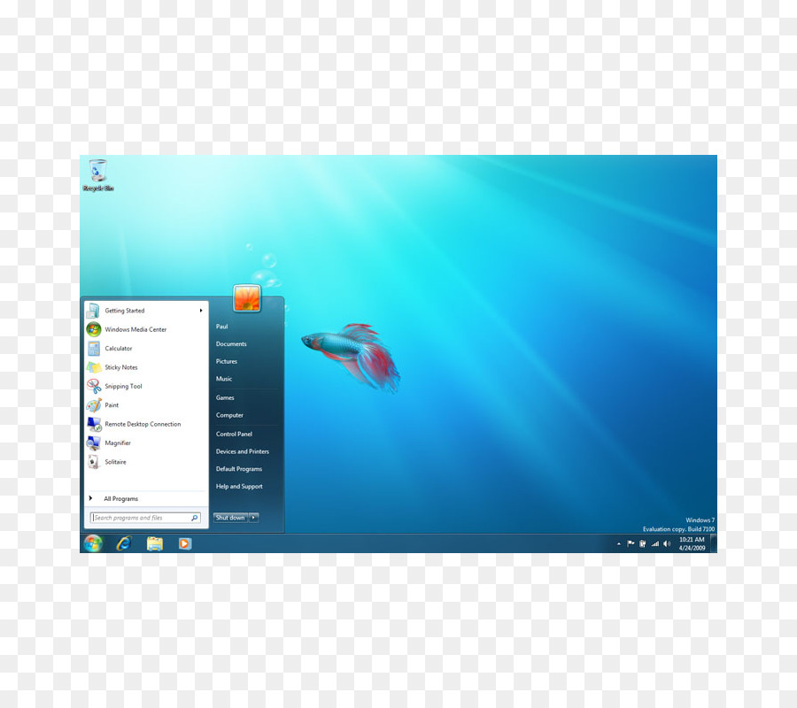 Windows 7，Microsoft Corporation PNG