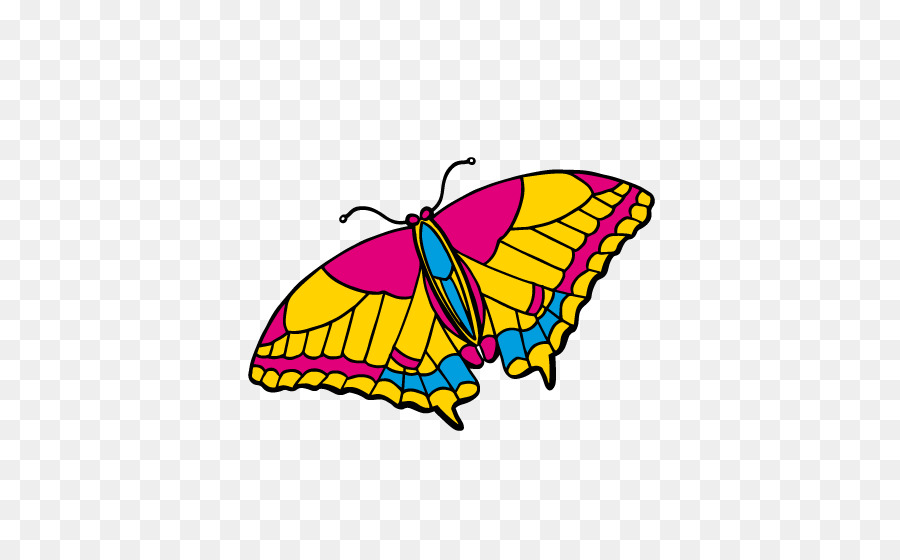 La Mariposa Monarca，Los Insectos PNG