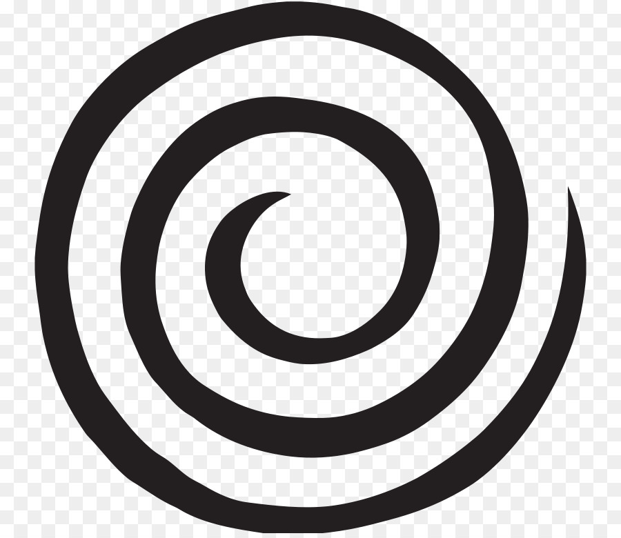 Espiral，Negro PNG