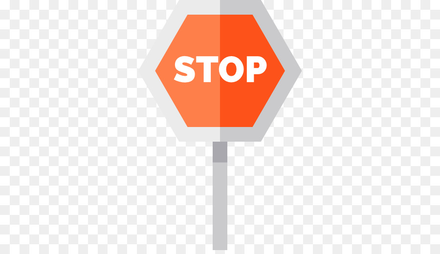 Señal De Stop，Rojo PNG