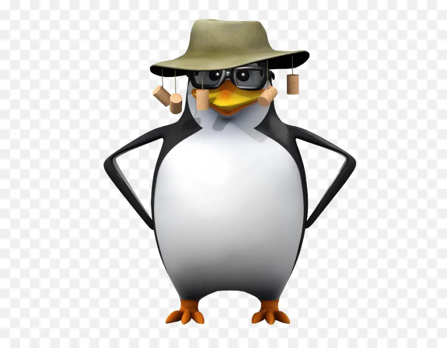 Pingüino En Traje，Pájaro PNG