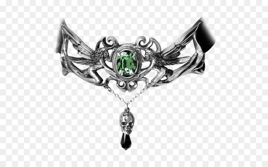 Alchemy Gothic La Fleur De Baudelaire Gargantilla，Gargantilla PNG