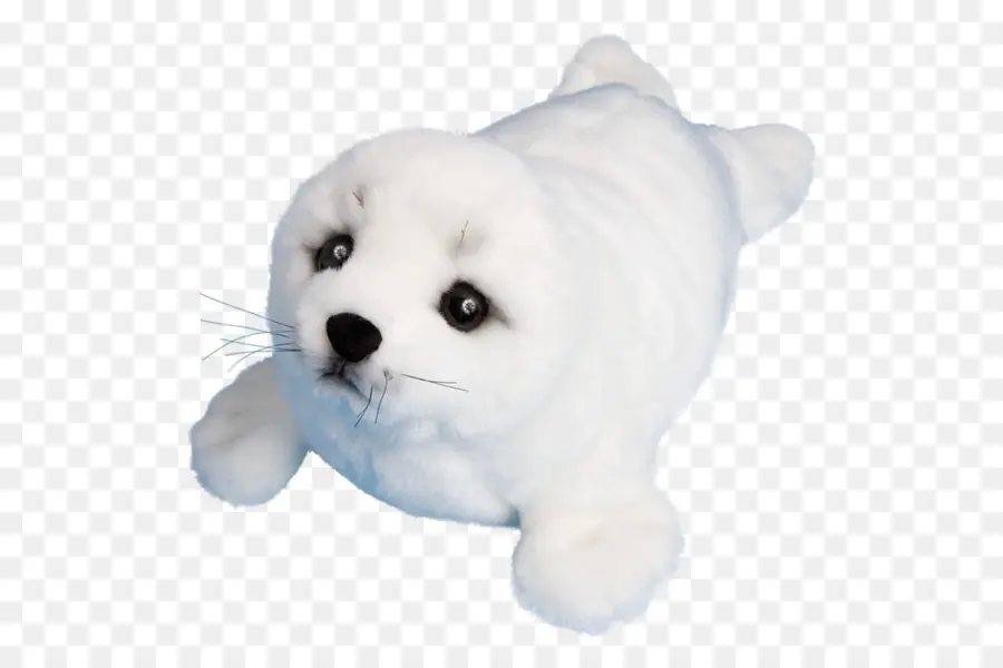 Sello Blanco，Animal De Peluche PNG