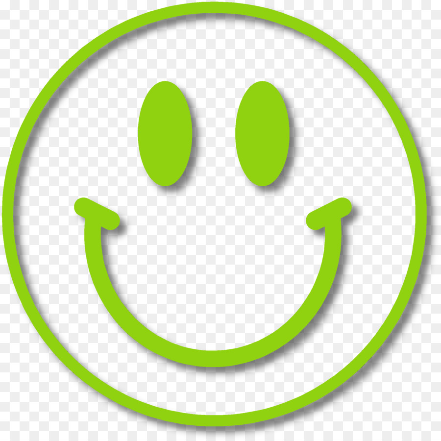 Cara Sonriente，Verde PNG