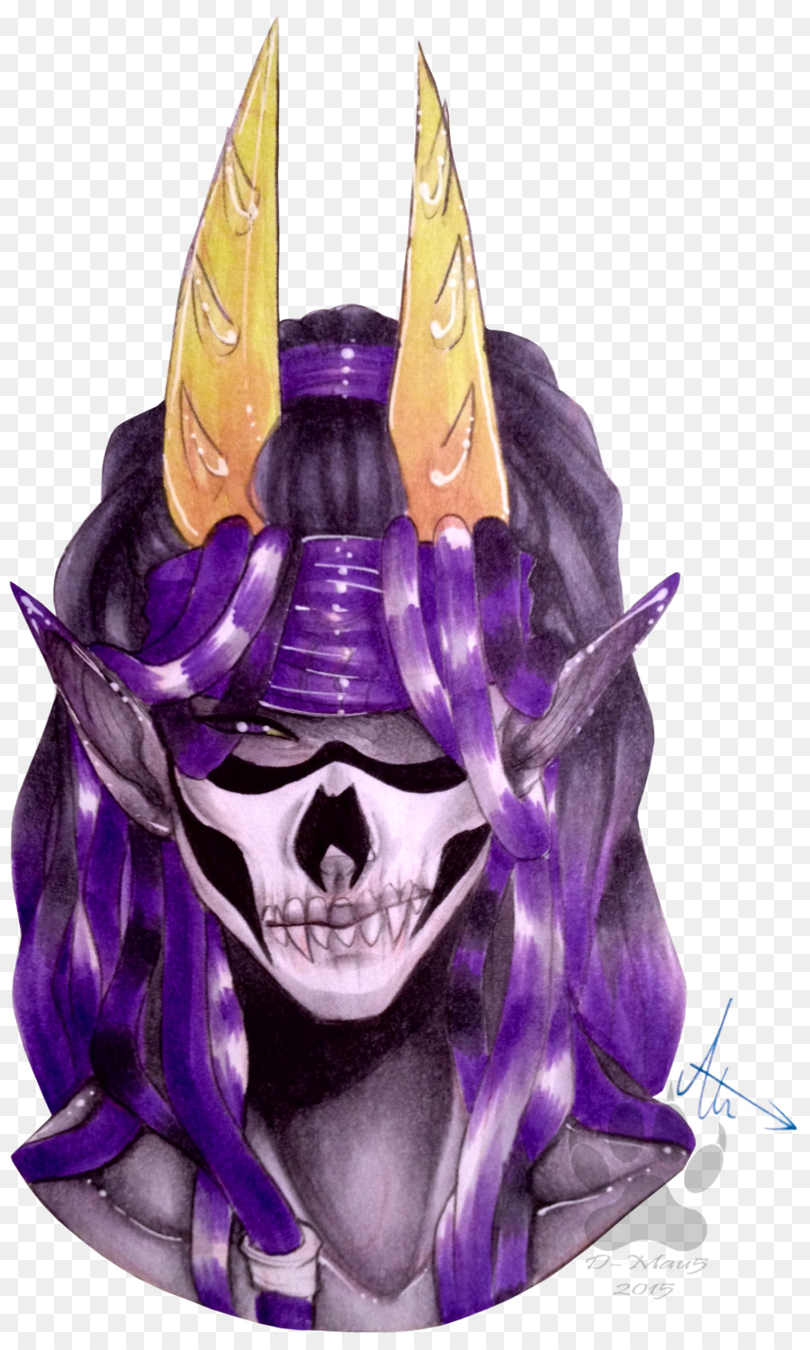 Carácter，Morado PNG