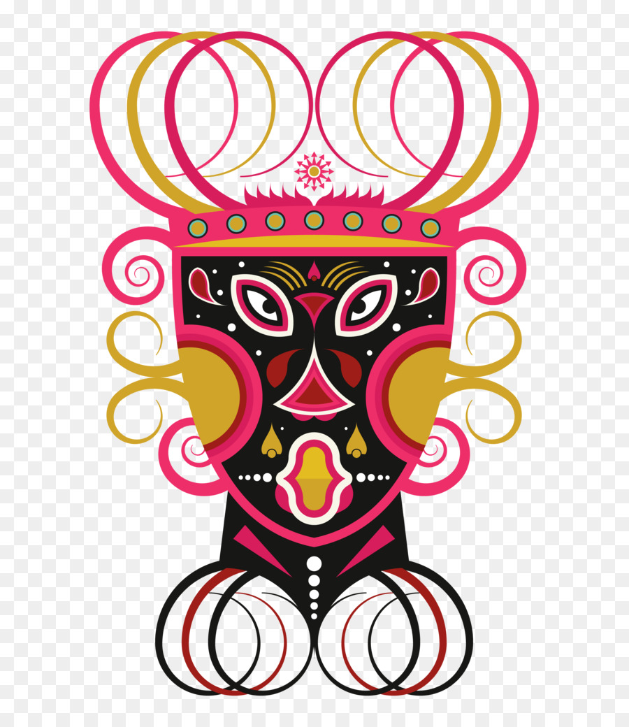Tradicionales Máscaras Africanas，Mascarilla PNG