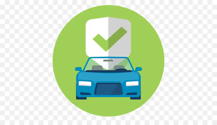 Coche Con Marca De Verificación，Vehículo PNG