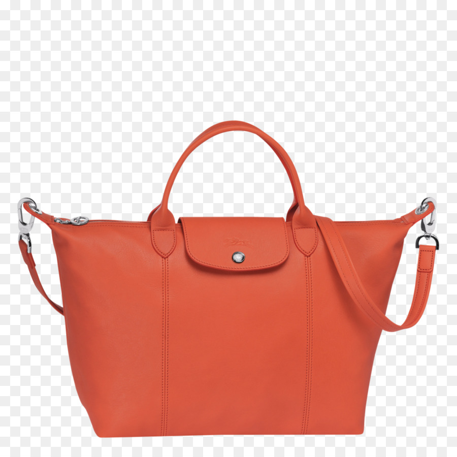 Longchamp Le Pliage Cuir De Cuero Tote，Longchamp Plegable De Cuero De La Bolsa De Cuero PNG