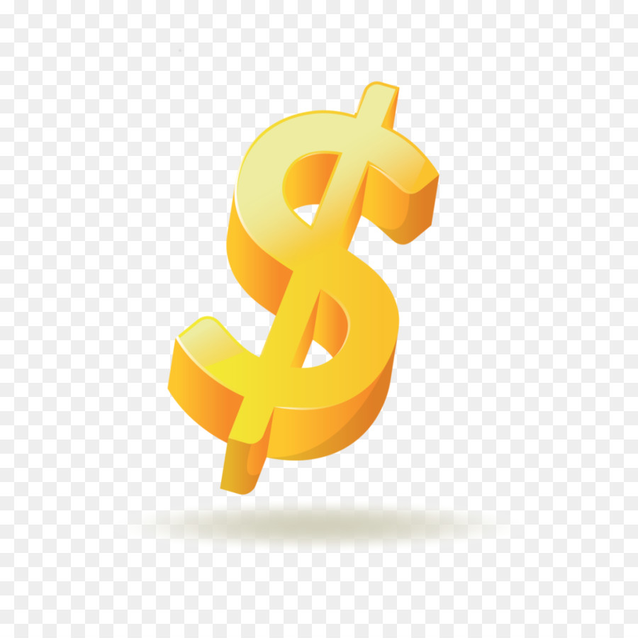 Signo De Dólar，Dinero PNG