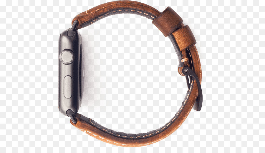 Ver Bandas，Nomad Correa De Cuero Para 42mm Apple Watch PNG