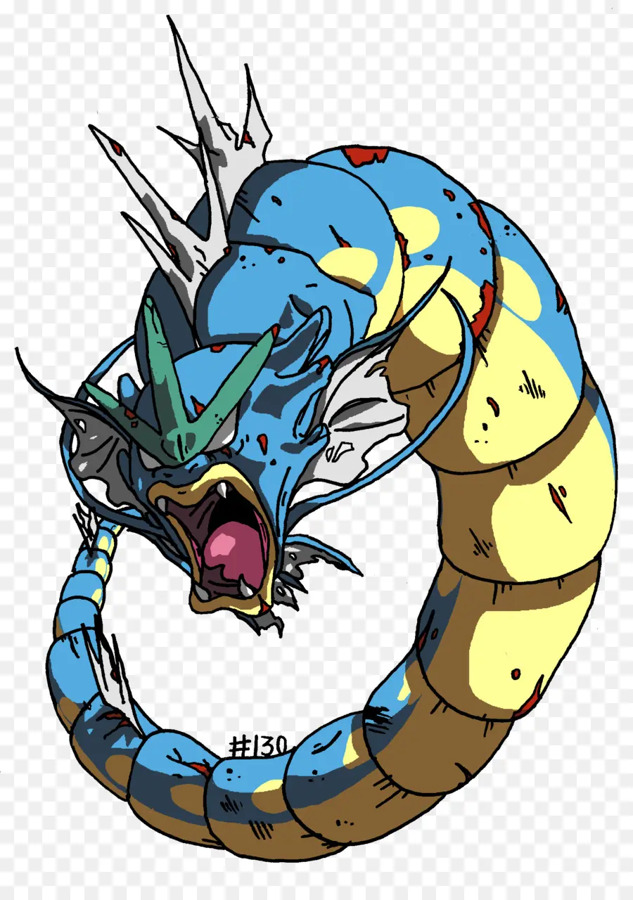 Gyarados，Pokémon PNG