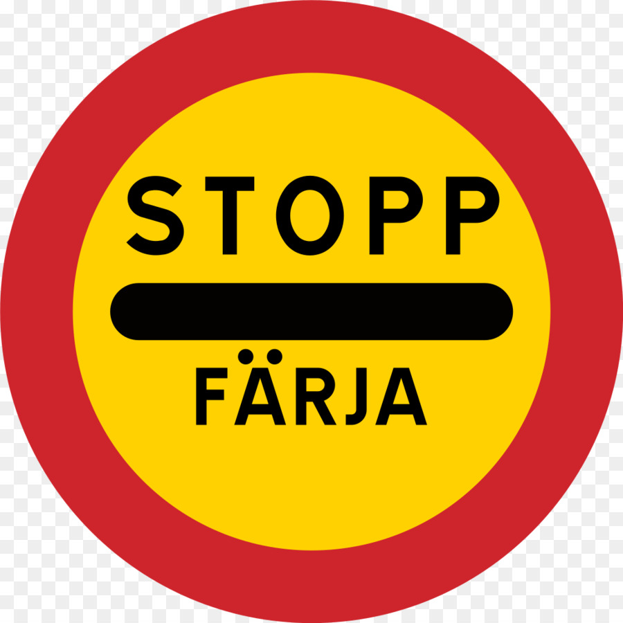 Señal De Stopp Färja，Detener PNG