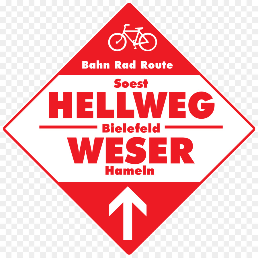 Logotipo，Bahnradroute Hellweg Weser PNG