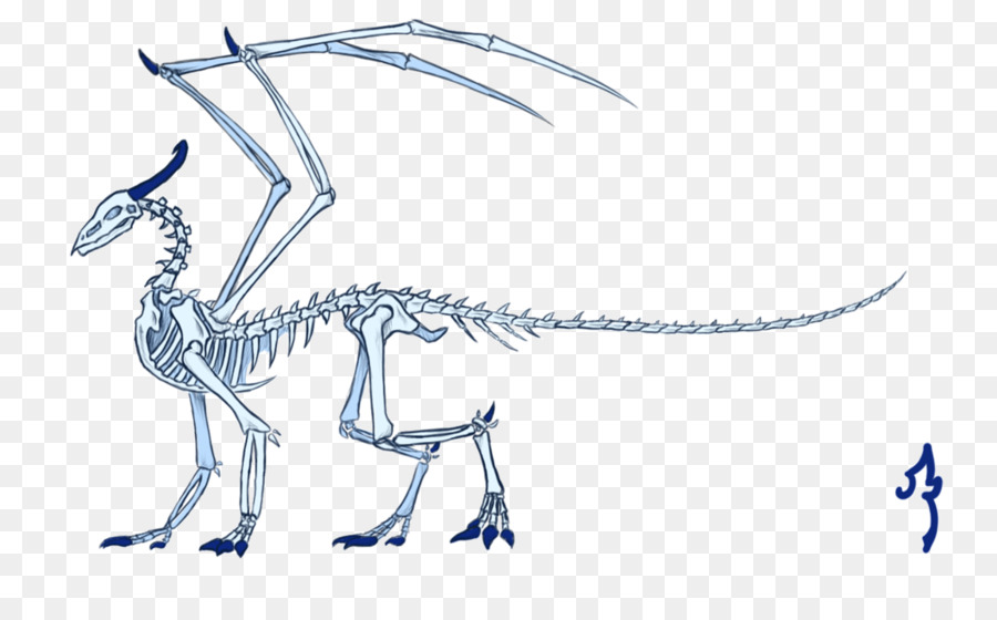 Velociraptor，Arte De Línea PNG