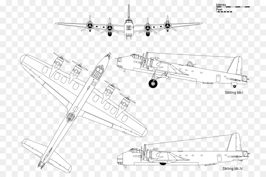 Short Stirling，Bombardero Pesado PNG