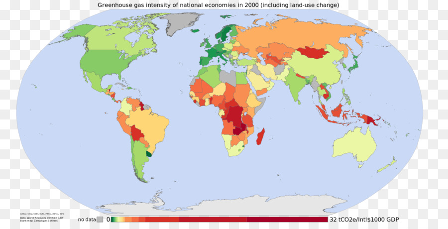 Mundo，De Gases De Efecto Invernadero PNG