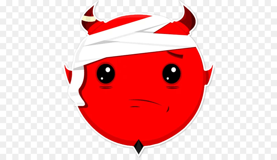 Emoji Del Diablo Rojo，Dibujos Animados PNG