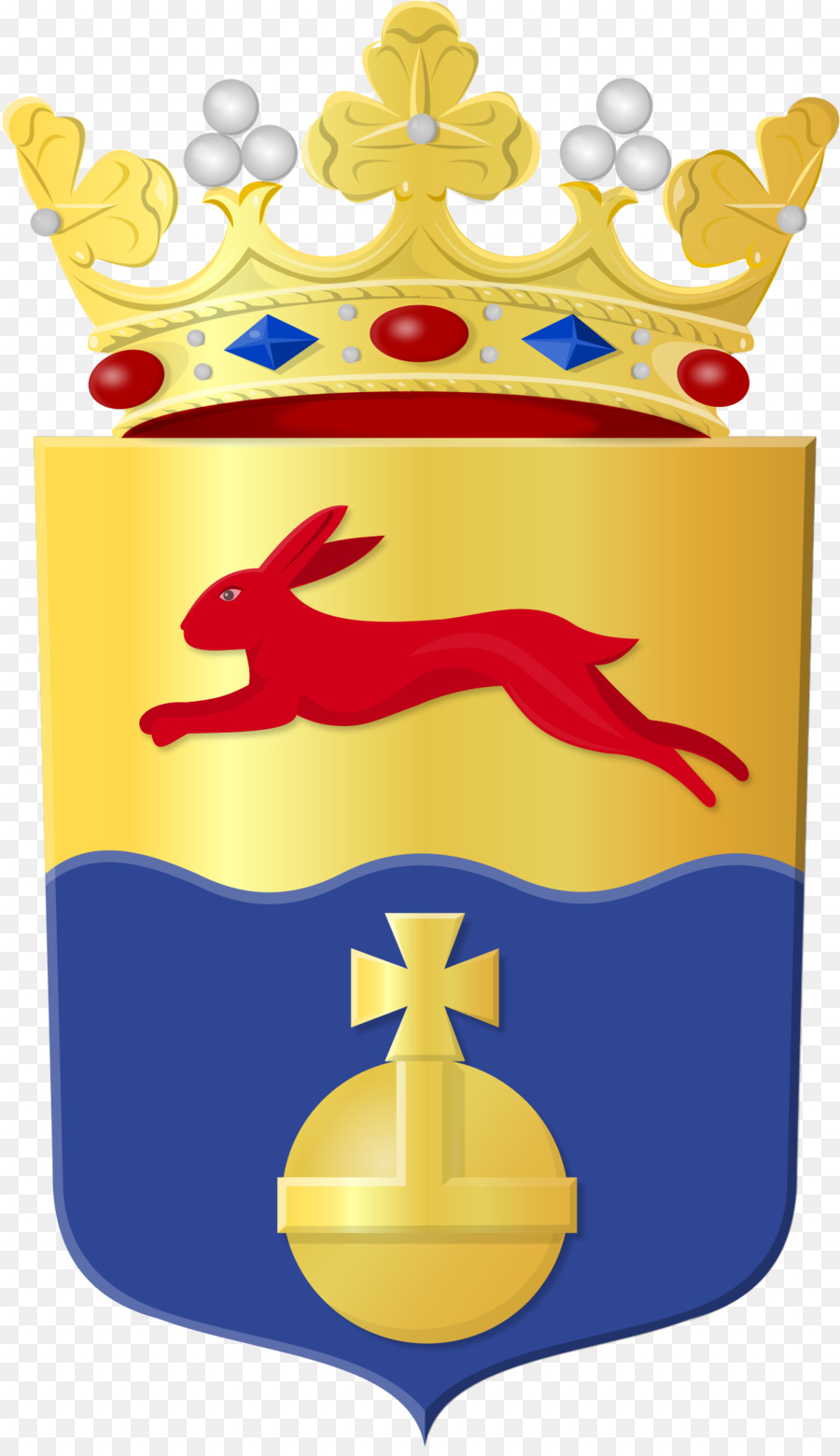 Escudo De Armas De Los Lagos De Frisia，Friese Meren PNG