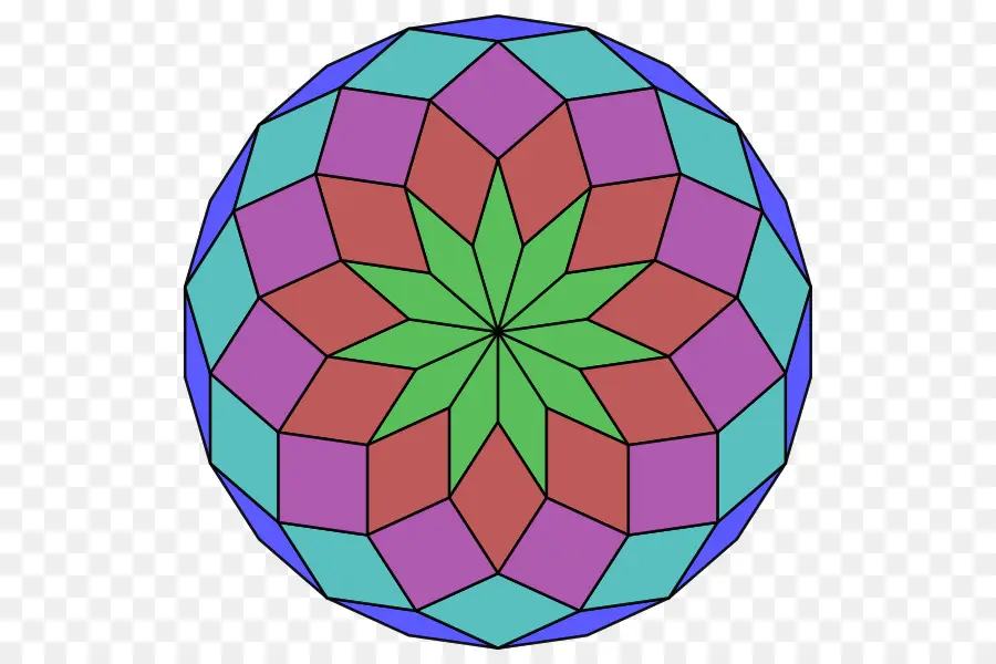 La Simetría，Dodecagon PNG