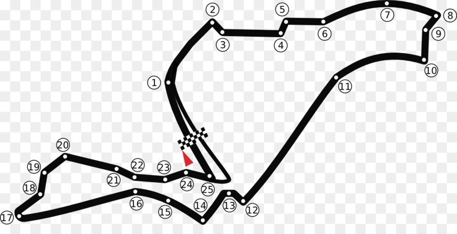 Valencia Street Circuit，Pista De Carreras PNG