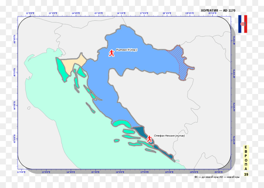 Croacia，Mapa PNG