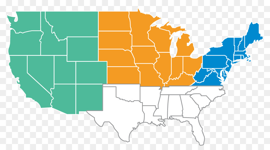 Estado De Los Estados Unidos，Mapa PNG