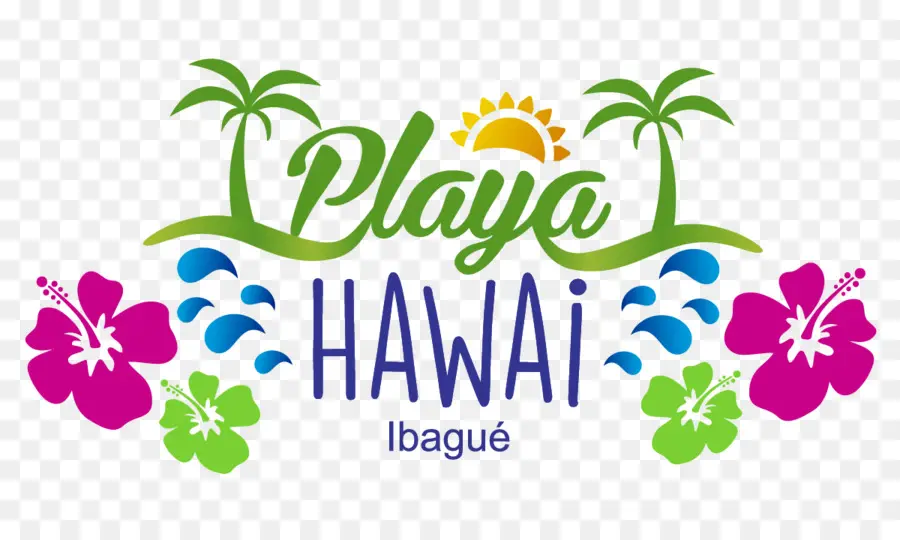 Logotipo De Playa Hawai Ibagué，Playa Hawái PNG