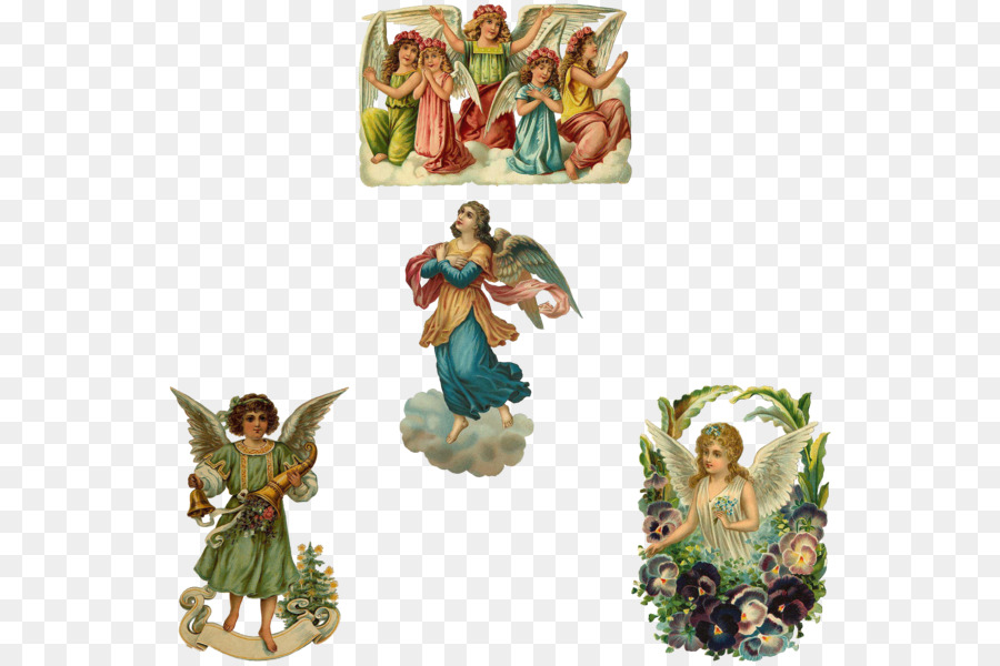 Decoupage，Ángel PNG