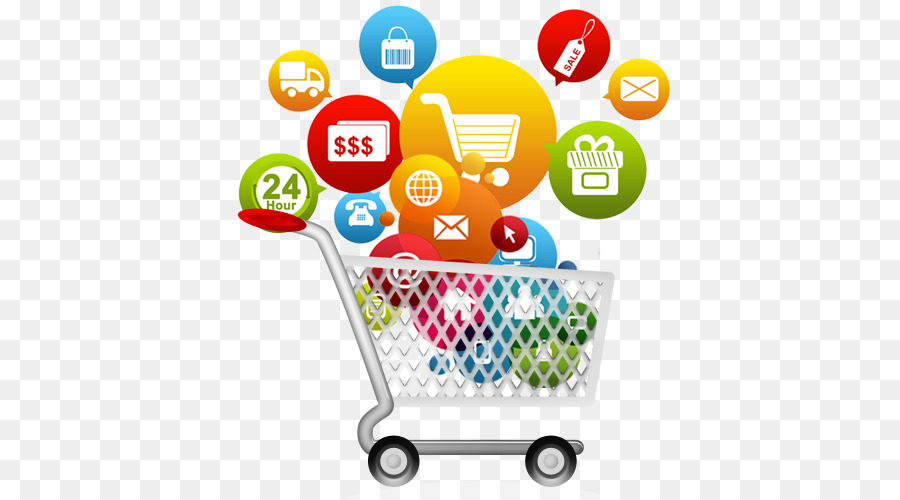 Carro De La Compra，Comercio Electrónico PNG