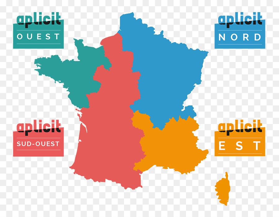 Francia，Mapa PNG