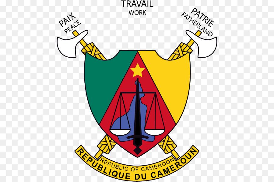 Camerún，Escudo De Armas De Camerún PNG