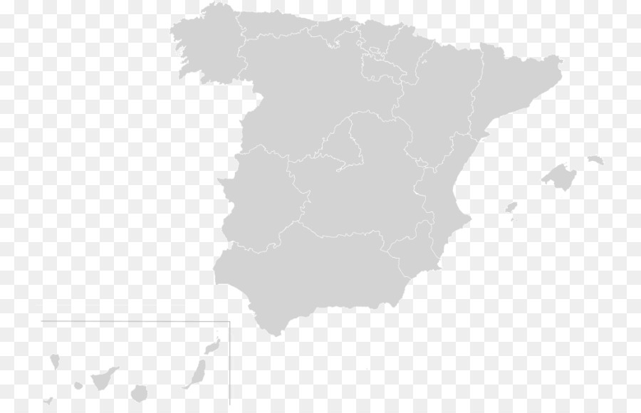 España，Mapa PNG