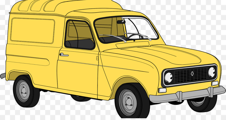 Renault 4，Compacta Camioneta PNG