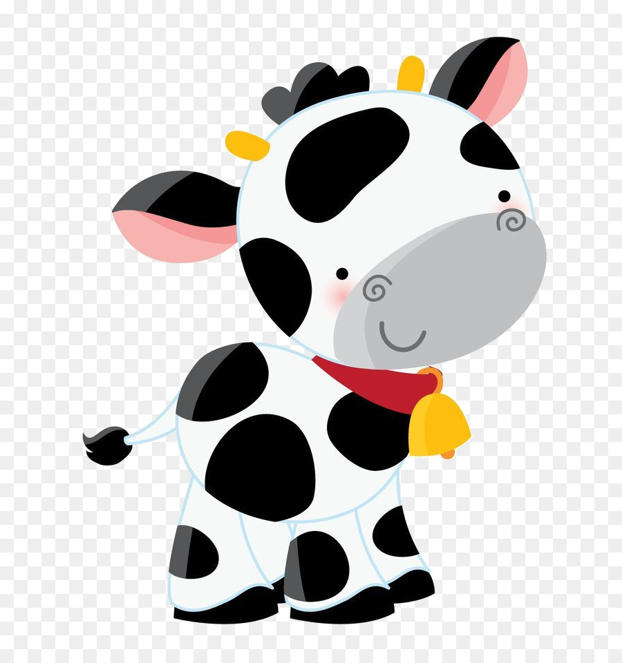 Vaca De Dibujos Animados，Manchas PNG