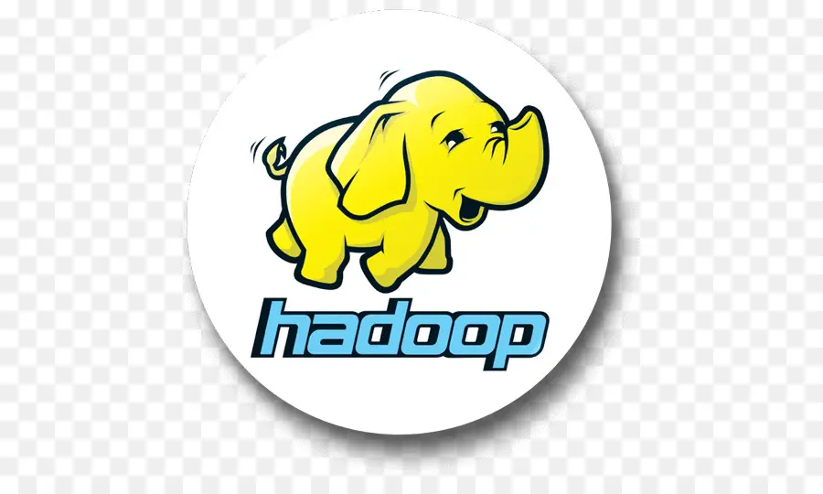 Elefante Hadoop，Amarillo PNG