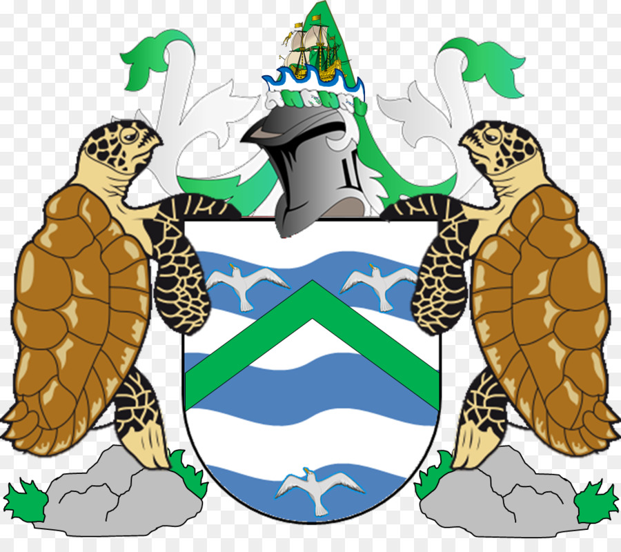 Isla De La Ascensión，Escudo De Armas De La Isla De La Ascensión PNG