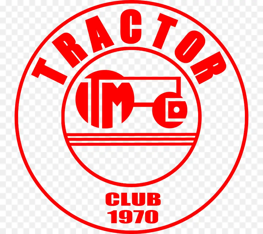 Logotipo Del Club De Tractores，Rojo PNG