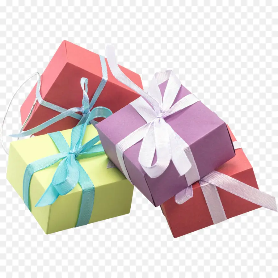 Cajas De Regalo Coloridas，Presenta PNG