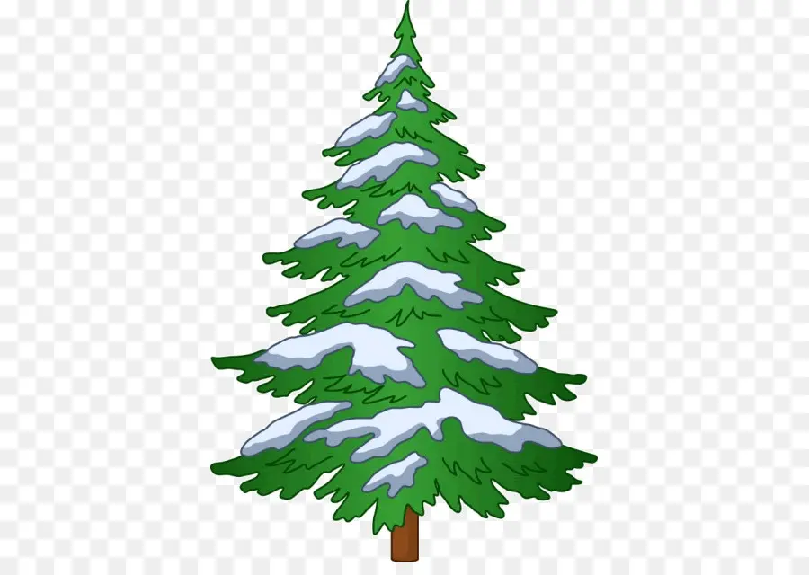 árbol Nevado，Invierno PNG