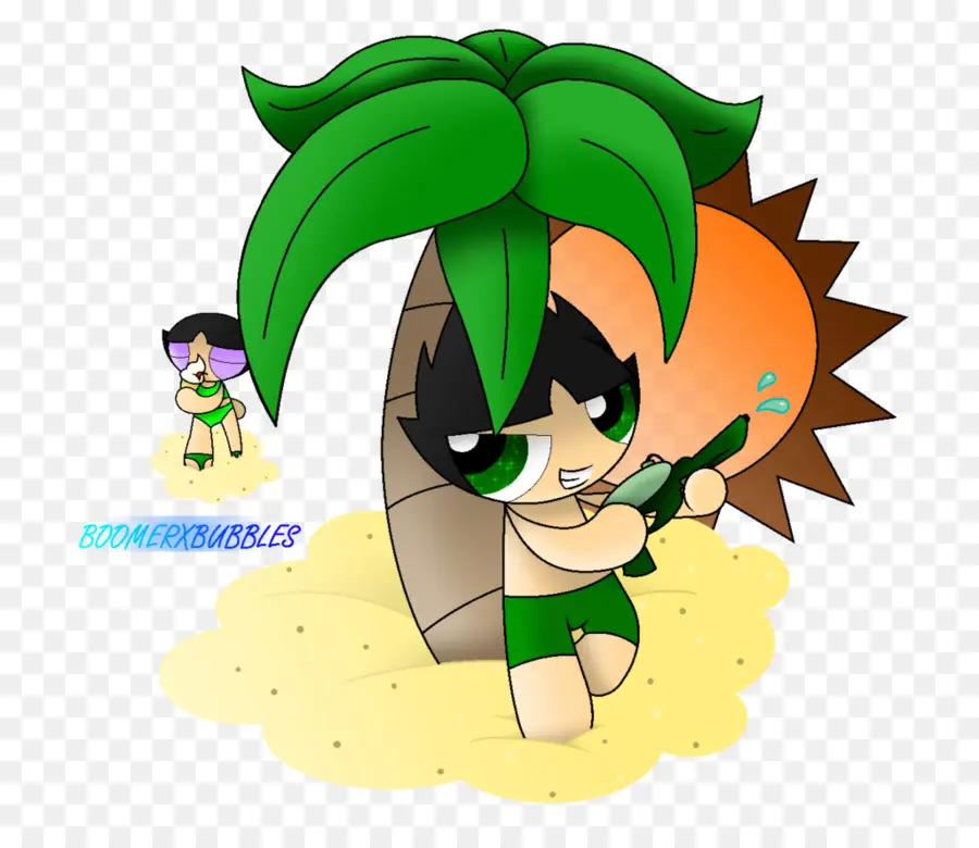 Buttercup，Blossom Bubbles Y Buttercup PNG