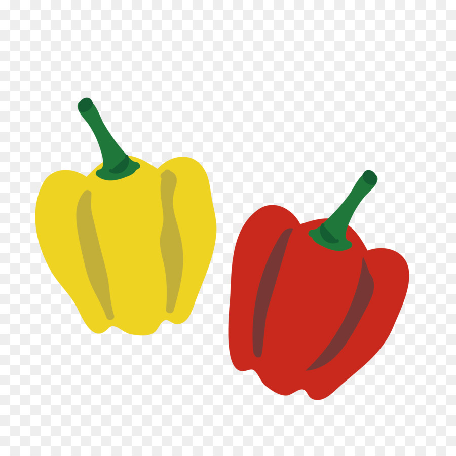 Manzana Y Pimiento Morrón，Fruta PNG